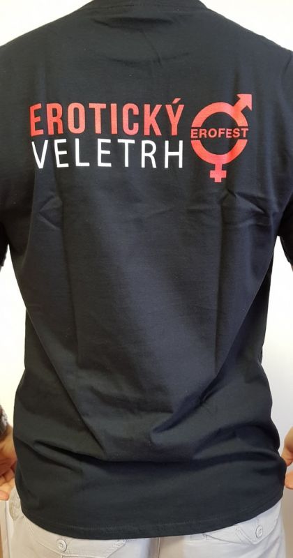 Pánské tričko erotický veletrh vzor3 M