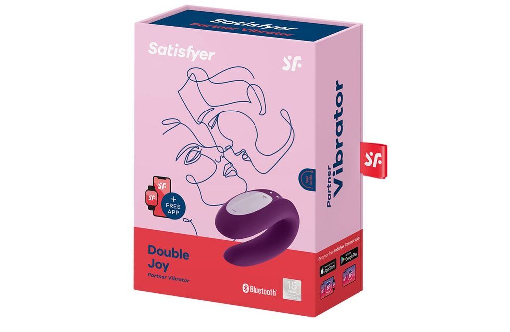 Satisfyer Double Joy fialová