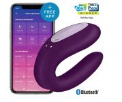 Satisfyer Double Joy fialová