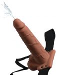Fetish Fantasy 7.5 Hollow Squirting Strap-On with Balls