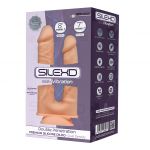 SilexD Model 1 Double Penetration Vibrating Premium Silicone Dual Density Dildo 7 8