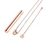 Le Wand Vibrating Necklace Rose Gold