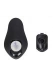 Ouch! E-stim & Vibration Butt Plug with Remote Black