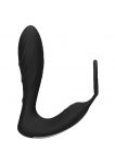 Ouch! E-stim & Vibration Butt Plug with Remote Black